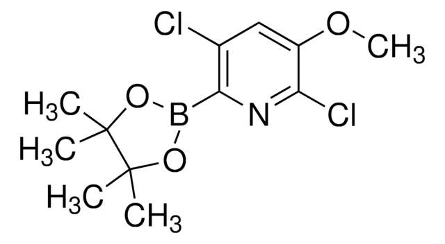 2,5-Dichloro-3-methoxy-6-(4,4,5,5-tetramethyl-1,3,2-dioxaborolan-2-yl)pyridine AldrichCPR