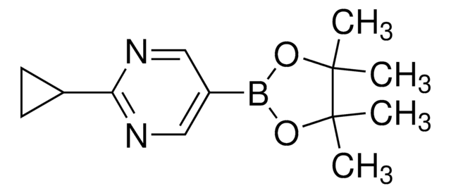 2-Cyclopropyl-5-(4,4,5,5-tetramethyl-1,3,2-dioxaborolan-2-yl)pyrimidine