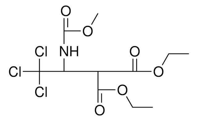 2-(2,2,2-TRICHLORO-1-METHOXYCARBONYLAMINO-ETHYL)-MALONIC ACID DIETHYL ESTER AldrichCPR