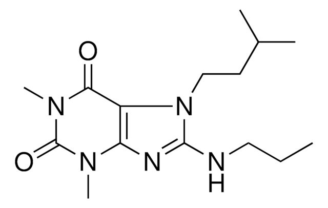 7-ISOPENTYL-1,3-DIMETHYL-8-(PROPYLAMINO)-3,7-DIHYDRO-1H-PURINE-2,6-DIONE AldrichCPR