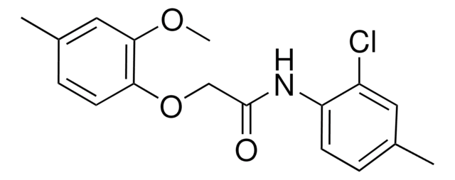 N-(2-CHLORO-4-METHYLPHENYL)-2-(2-METHOXY-4-METHYLPHENOXY)ACETAMIDE AldrichCPR