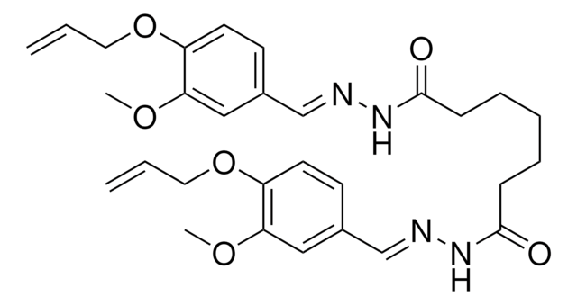 N'(1),N'(7)-BIS(4-(ALLYLOXY)-3-METHOXYBENZYLIDENE)HEPTANEDIHYDRAZIDE AldrichCPR