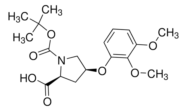 (2S,4S)-1-(tert-Butoxycarbonyl)-4-(2,3-dimethoxyphenoxy)-2-pyrrolidinecarboxylic acid AldrichCPR