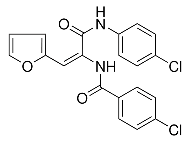 4-CHLORO-N-(1-((4-CHLOROANILINO)CARBONYL)-2-(2-FURYL)VINYL)BENZAMIDE AldrichCPR