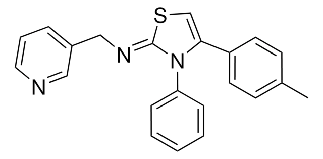 N-(4-(4-METHYLPHENYL)-3-PHENYL-1,3-THIAZOL-2(3H)-YLIDENE)(3-PYRIDINYL)METHANAMINE AldrichCPR