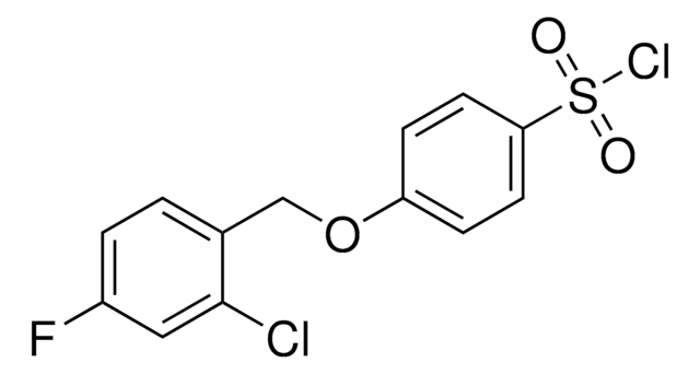 4-[(2-Chloro-4-fluorobenzyl)oxy]benzenesulfonyl chloride AldrichCPR