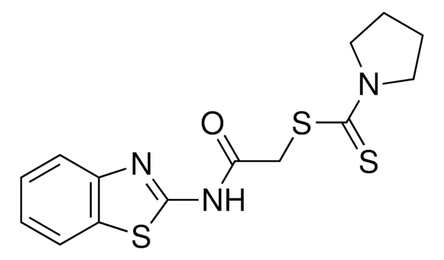 2-(1,3-BENZOTHIAZOL-2-YLAMINO)-2-OXOETHYL 1-PYRROLIDINECARBODITHIOATE AldrichCPR