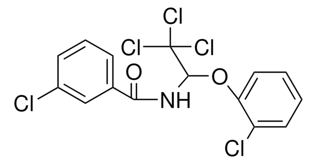 3-CHLORO-N-(2,2,2-TRICHLORO-1-(2-CHLORO-PHENOXY)-ETHYL)-BENZAMIDE AldrichCPR