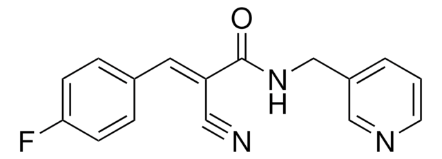 2-CYANO-3-(4-FLUOROPHENYL)-N-(3-PYRIDINYLMETHYL)ACRYLAMIDE AldrichCPR