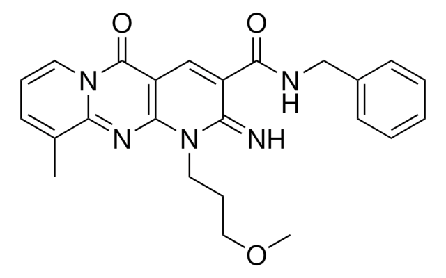 N-BENZYL-2-IMINO-1-(3-METHOXYPROPYL)-10-METHYL-5-OXO-1,5-DIHYDRO-2H-DIPYRIDO[1,2-A:2,3-D]PYRIMIDINE-3-CARBOXAMIDE AldrichCPR