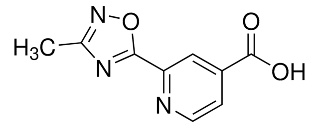 2-(3-Methyl-1,2,4-oxadiazol-5-yl)isonicotinic acid AldrichCPR