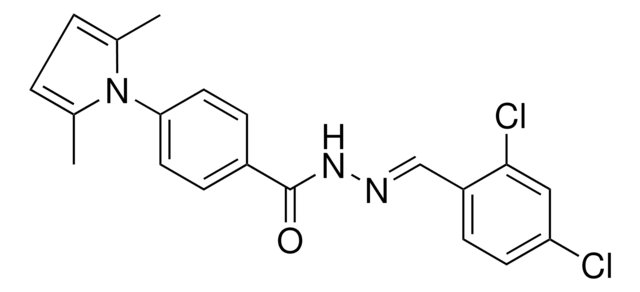 N'-(2,4-DICHLOROBENZYLIDENE)-4-(2,5-DIMETHYL-1H-PYRROL-1-YL)BENZOHYDRAZIDE AldrichCPR