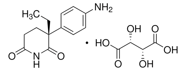 R-(+)-p-Aminoglutethimide (+)-tartrate salt