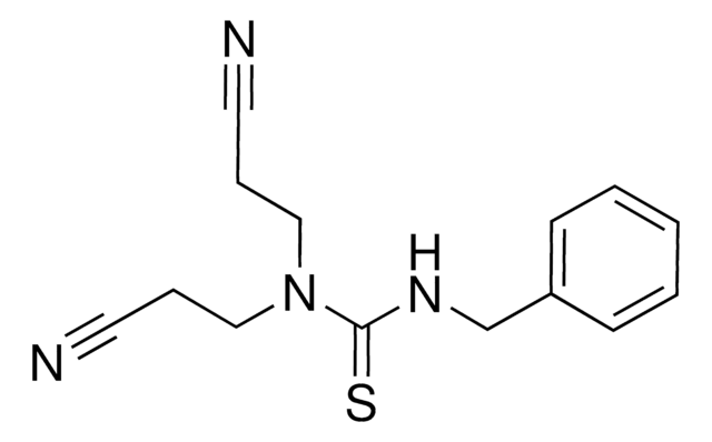 N&#8242;-Benzyl-N,N-bis(2-cyanoethyl)thiourea AldrichCPR