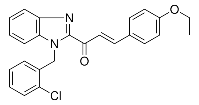 1-(1-(2-CHLOROBENZYL)-1H-BENZIMIDAZOL-2-YL)-3-(4-ETHOXYPHENYL)-2-PROPEN-1-ONE AldrichCPR