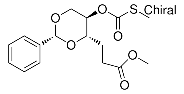 METHYL 4,6-O-BENZYLIDENE-2,3-DIDEOXY-5-O-[(METHYLSULFANYL)CARBONYL]-D-ERYTHRO-HEXONATE AldrichCPR