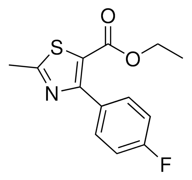 Ethyl 4-(4-fluorophenyl)-2-methylthiazole-5-carboxylate AldrichCPR