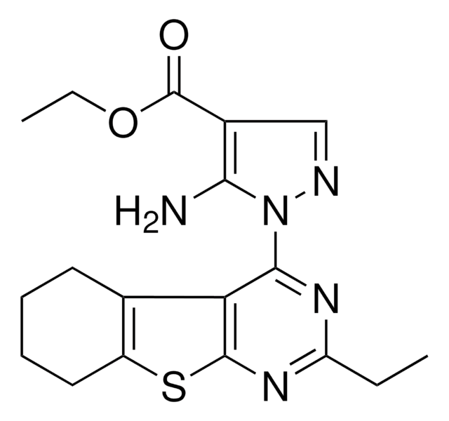 ETHYL 5-AMINO-1-(2-ETHYL-5,6,7,8-TETRAHYDRO[1]BENZOTHIENO[2,3-D]PYRIMIDIN-4-YL)-1H-PYRAZOLE-4-CARBOXYLATE AldrichCPR