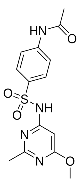 N-(4-{[(6-Methoxy-2-methyl-4-pyrimidinyl)amino]sulfonyl}phenyl)acetamide AldrichCPR