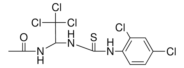 N-(2,2,2-TRICHLORO-1-(3-(2,4-DICHLORO-PHENYL)-THIOUREIDO)-ETHYL)-ACETAMIDE AldrichCPR