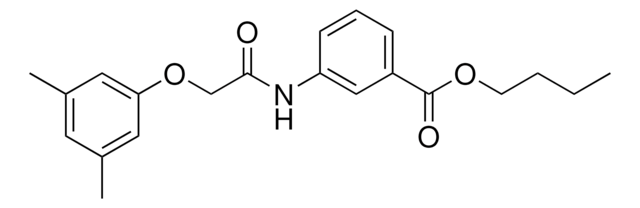 BUTYL 3-(((3,5-DIMETHYLPHENOXY)ACETYL)AMINO)BENZOATE AldrichCPR