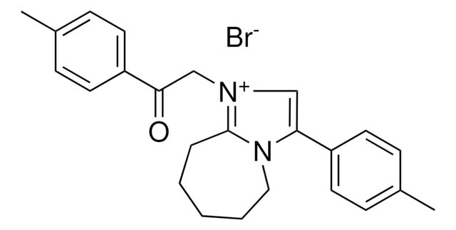 3-(4-METHYLPHENYL)-1-[2-(4-METHYLPHENYL)-2-OXOETHYL]-6,7,8,9-TETRAHYDRO-5H-IMIDAZO[1,2-A]AZEPIN-1-IUM BROMIDE AldrichCPR