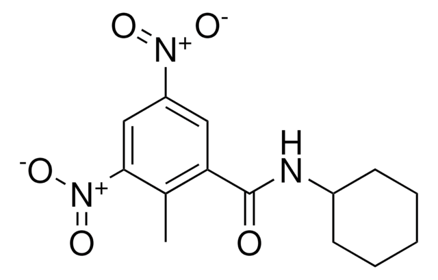 N-CYCLOHEXYL-2-METHYL-3,5-DINITRO-BENZAMIDE AldrichCPR