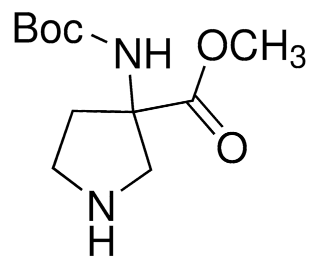 Methyl 3-((tert-butoxycarbonyl)amino)pyrrolidine-3-carboxylate AldrichCPR