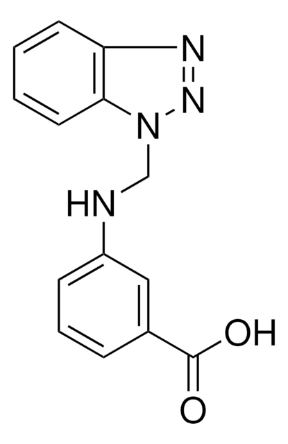 3-((1H-1,2,3-BENZOTRIAZOL-1-YLMETHYL)AMINO)BENZOIC ACID AldrichCPR