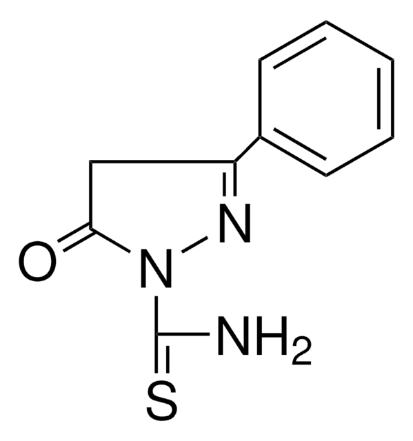 3-PHENYL-1-THIOCARBAMOYL-2-PYRAZOLIN-5-ONE AldrichCPR