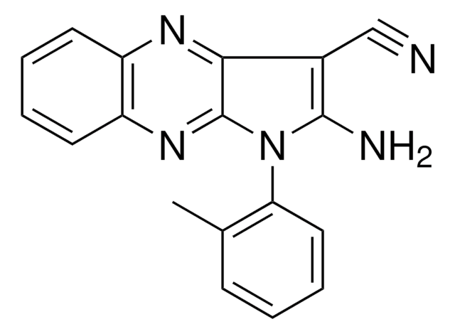 2-AMINO-1-(2-METHYLPHENYL)-1H-PYRROLO(2,3-B)QUINOXALINE-3-CARBONITRILE AldrichCPR