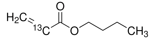 Butyl acrylate-2-13C &#8805;99 atom % 13C, &#8805;99% (CP), contains 10-50&#160;ppm methyl ethyl hydroquinone as stabilizer