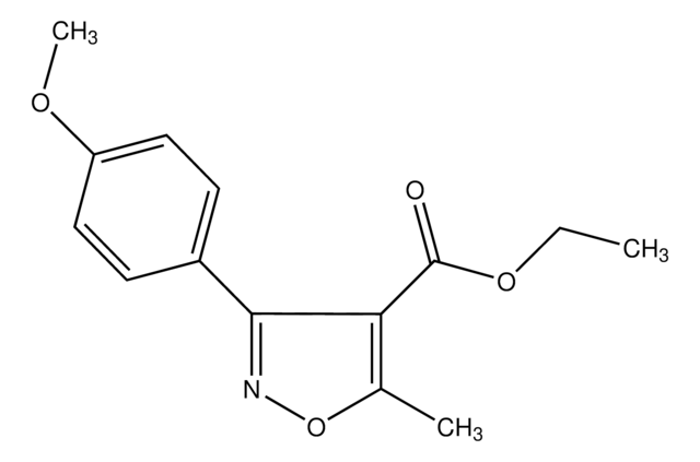 Ethyl 3-(4-methoxyphenyl)-5-methylisoxazole-4-carboxylate