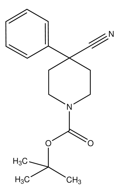 Tert-butyl 4-cyano-4-phenyl-1-piperidinecarboxylate AldrichCPR