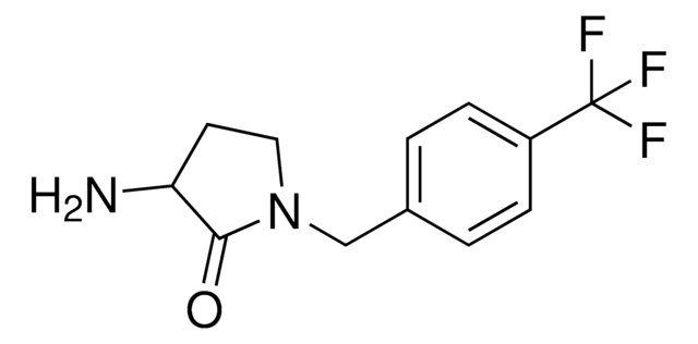 3-Amino-1-[4-(trifluoromethyl)benzyl]-2-pyrrolidinone AldrichCPR