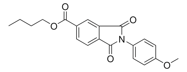 2-(4-MEO-PH)-1,3-DIOXO-2,3-DIHYDRO-1H-ISOINDOLE-5-CARBOXYLIC ACID BUTYL ESTER AldrichCPR