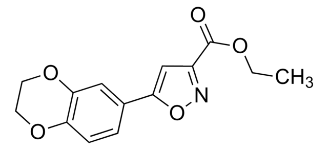 Ethyl 5-(2,3-dihydrobenzo[b][1,4]dioxin-7-yl)isoxazole-3-carboxylate AldrichCPR