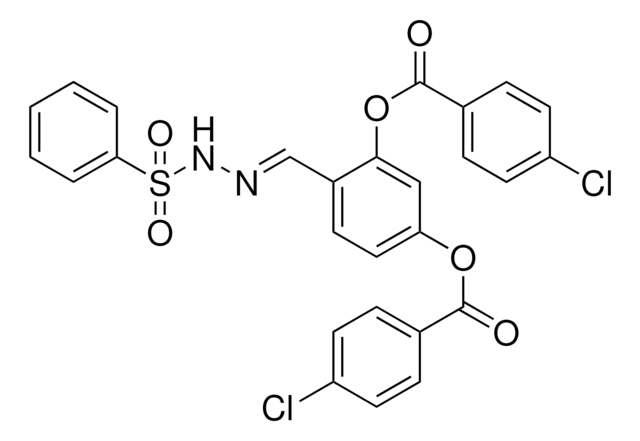 5-((4-CHLOROBENZOYL)OXY)-2-(2-(PHENYLSULFONYL)CARBOHYDRAZONOYL)PH 4-CL ...