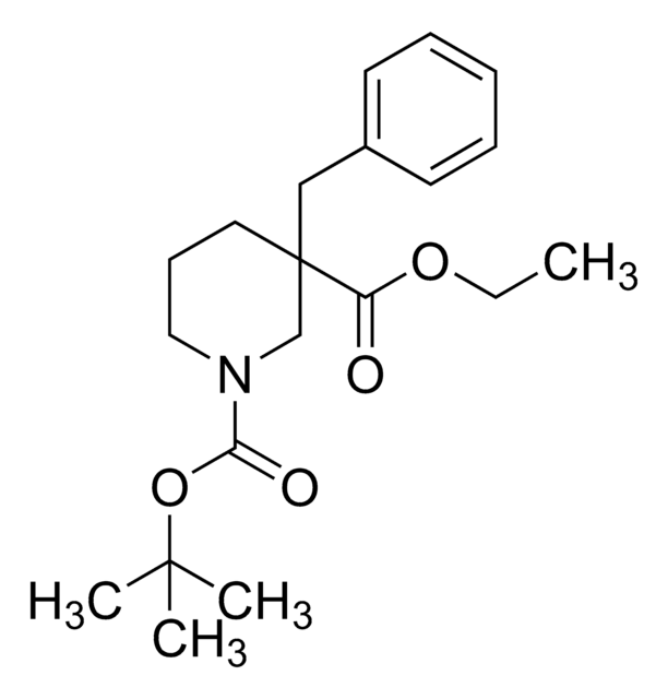 3-Benzylpiperidine-1,3-dicarboxylic acid 1-tert-butyl ester 3-ethyl ester AldrichCPR