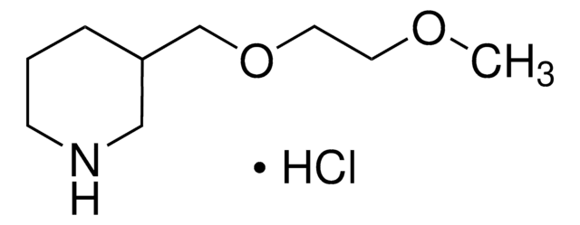 3-[(2-Methoxyethoxy)methyl]piperidine hydrochloride AldrichCPR