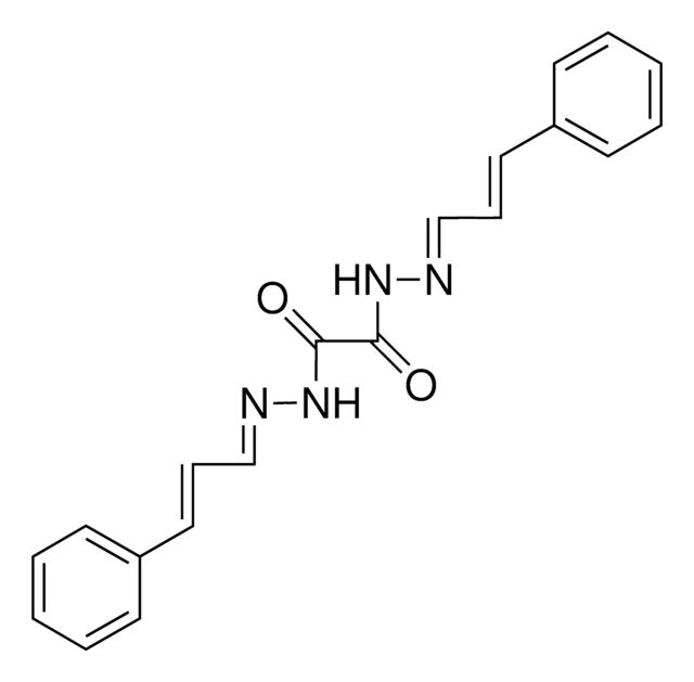 OXALIC BIS((3-PHENYLALLYLIDENE)HYDRAZIDE) AldrichCPR