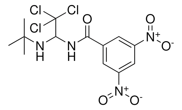 N-(1-(TERT-BUTYLAMINO)-2,2,2-TRICHLOROETHYL)-3,5-DINITROBENZAMIDE AldrichCPR