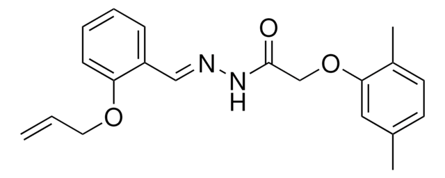 N'-(2-(ALLYLOXY)BENZYLIDENE)-2-(2,5-DIMETHYLPHENOXY)ACETOHYDRAZIDE AldrichCPR