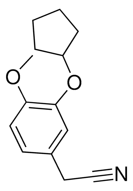 [3-(Cyclopentyloxy)-4-methoxyphenyl]acetonitrile AldrichCPR