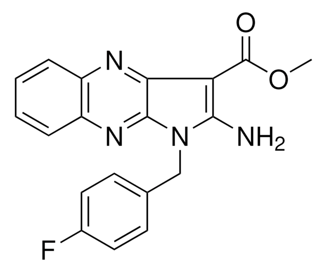 METHYL 2-AMINO-1-(4-FLUOROBENZYL)-1H-PYRROLO(2,3-B)QUINOXALINE-3-CARBOXYLATE AldrichCPR