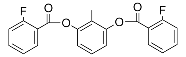 3-[(2-FLUOROBENZOYL)OXY]-2-METHYLPHENYL 2-FLUOROBENZOATE AldrichCPR