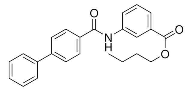 3-((BIPHENYL-4-CARBONYL)-AMINO)-BENZOIC ACID BUTYL ESTER AldrichCPR