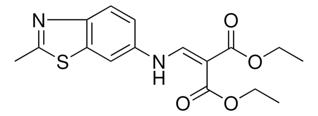 DIETHYL 2-(((2-METHYL-1,3-BENZOTHIAZOL-6-YL)AMINO)METHYLENE)MALONATE AldrichCPR