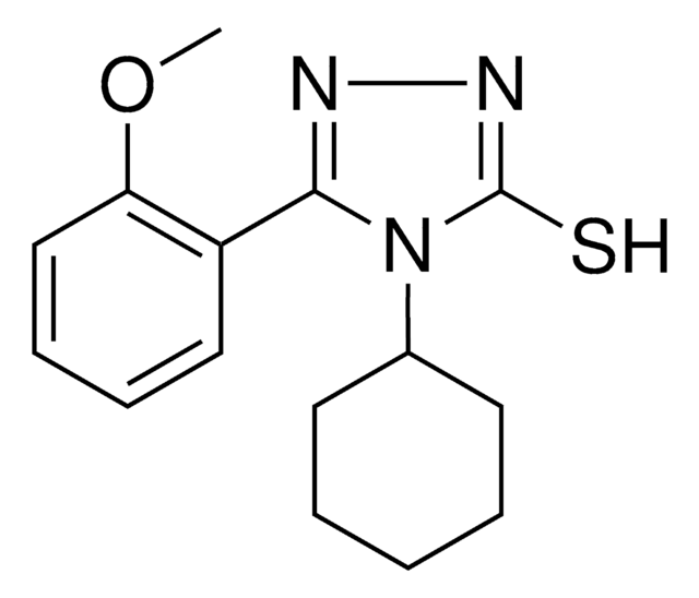 4-CYCLOHEXYL-5-(2-METHOXYPHENYL)-4H-1,2,4-TRIAZOLE-3-THIOL AldrichCPR