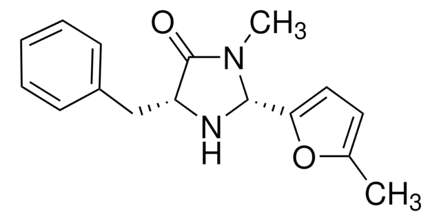 (2R,5R)-(+)-5-Benzyl-3-methyl-2-(5-methyl-2-furyl)-4-imidazolidinone 96%